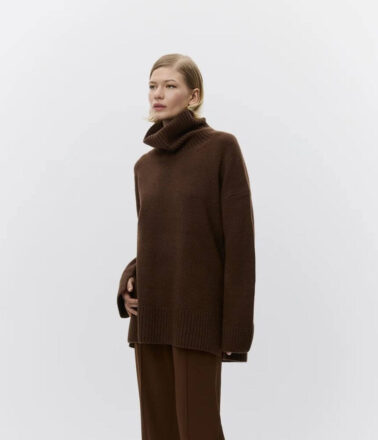 Day Birger Lansbury Soft Lamb Knit in Potting Soil