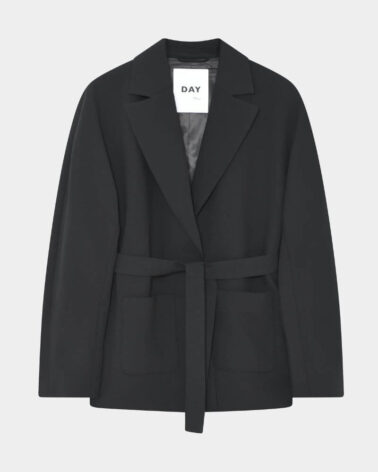 Day Birger Stormy Classic Gabardine Blazer in Black