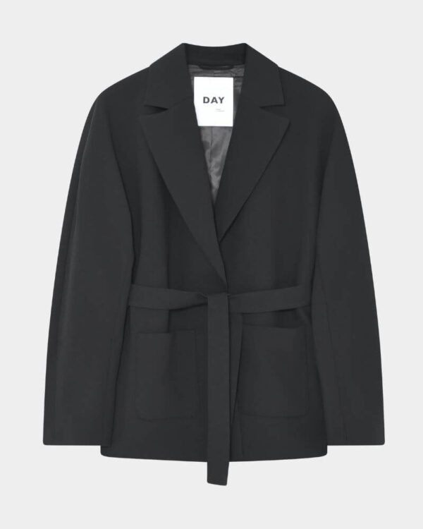 Day Birger Stormy Classic Gabardine Blazer in Black
