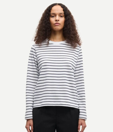 Samsoe Samsoe Sacamino LS T-Shirt in Salute St.