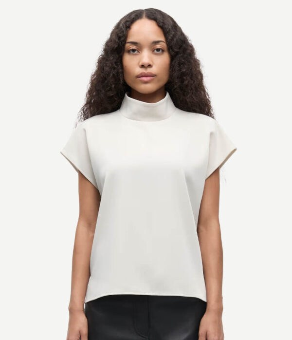 Samsoe Samsoe Sahoys Top in Pumice Stone (Updating)