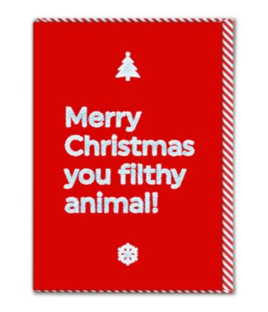 Brain Box Candy Fun Sponge Xmas Card