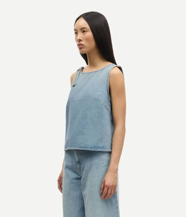 Samsoe Samsoe Sharper Jeans with Belt in River