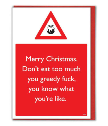 Brain Box Candy Fun Sponge Xmas Card