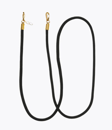 Atelje Midnight Long Black Recycled Nylon Cord