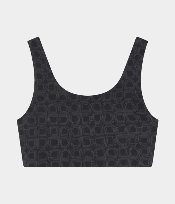 Day Birger Sol Athleisure Top in Raven