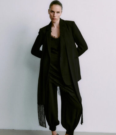 Day Birger Oda Classic Gabardine Trouser in Black