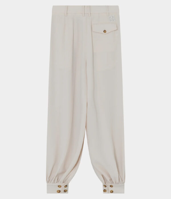 Day Birger Oda Classic Gabardine Trouser in Ivory