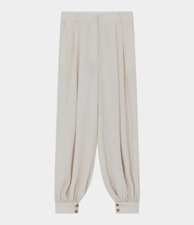 Day Birger Oda Classic Gabardine Trouser in Ivory