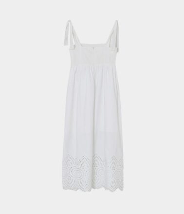 2nd Day Kole Poplin Charm Dress in Brilliant White
