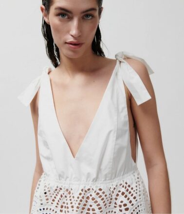 2nd Day Kuna Poplin Charm in Brilliant White