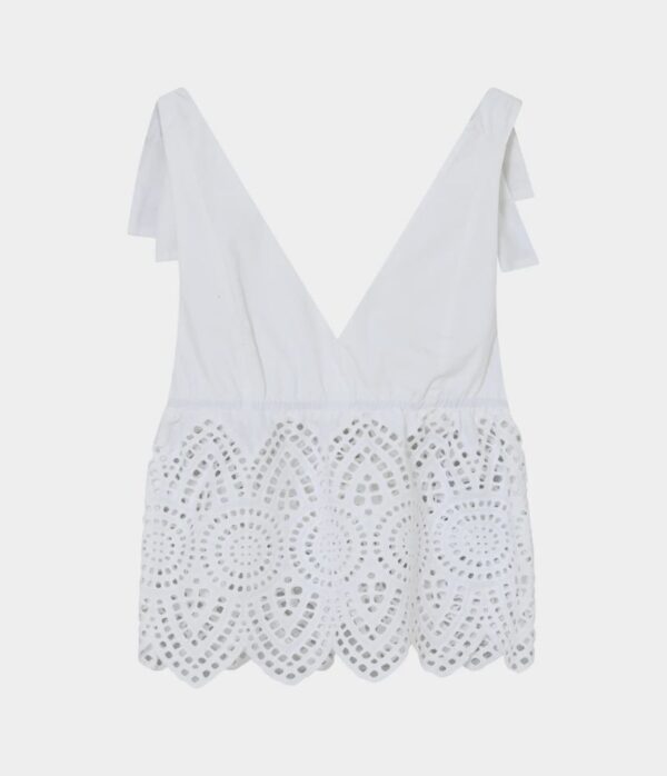 2nd Day Kuna Poplin Charm in Brilliant White