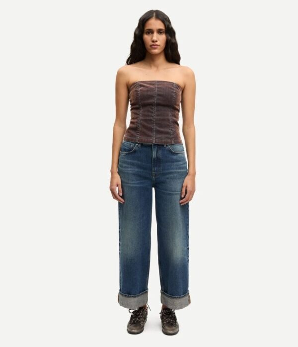Samsoe Samsoe Sashelly Cuff Jeans in Nippon