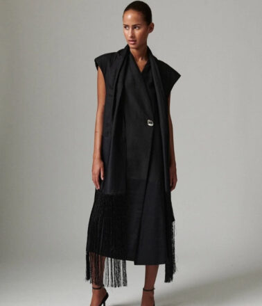 Day Birger Tory Classic Gabardine Scarf in Black