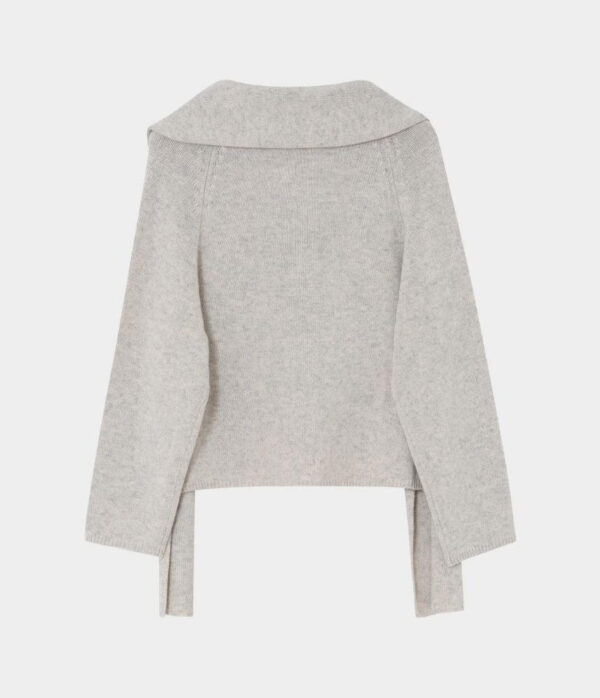 Day Birger Javier Soft Lamb Cardigan in Jet Stream