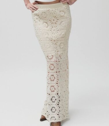 2NDDAY Herra Broderie Skirt in Cashmere Blue