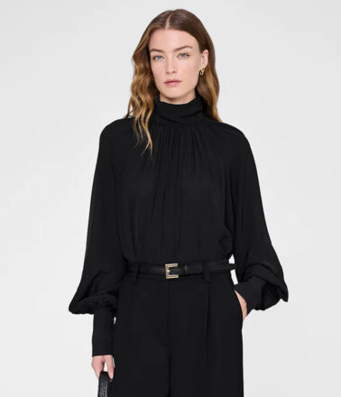 Anine Bing Anne Top in Black