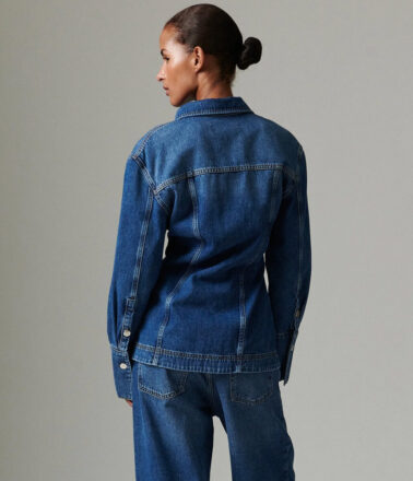 Day Birger Ludmilla Denim Jacket in Medium Blue