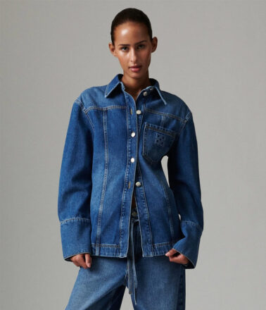 Day Birger Ludmilla Denim Jacket in Medium Blue