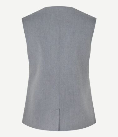 Samsoe Samsoe Satova Vest in Gun Metal