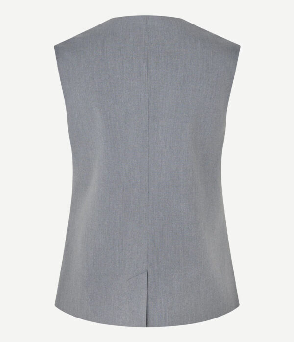 Samsoe Samsoe Satova Vest in Gun Metal