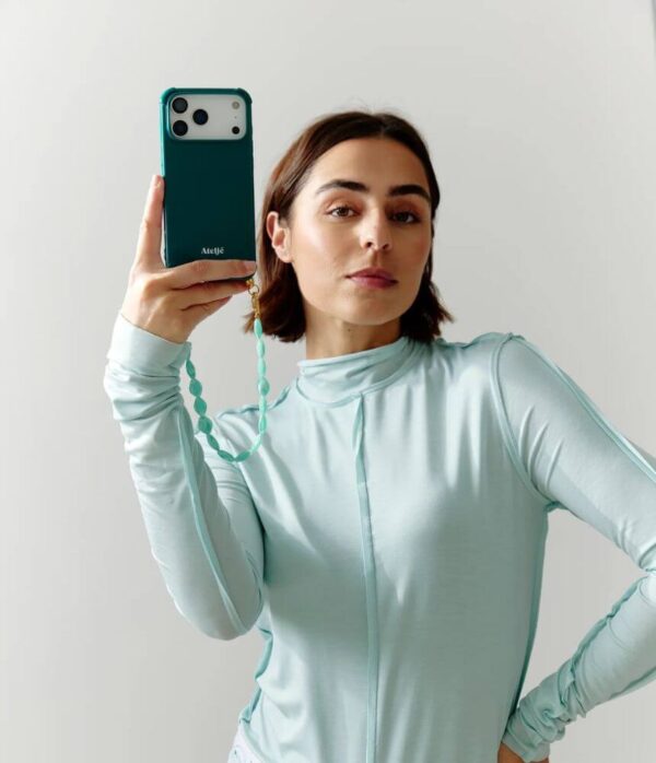 Atelje IPhone case in Teal