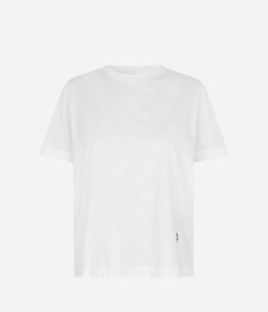 Samsoe Samsoe Sacamino SS T-Shirt in White Camera