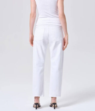 Agolde 90’s Crop in Marshmallow