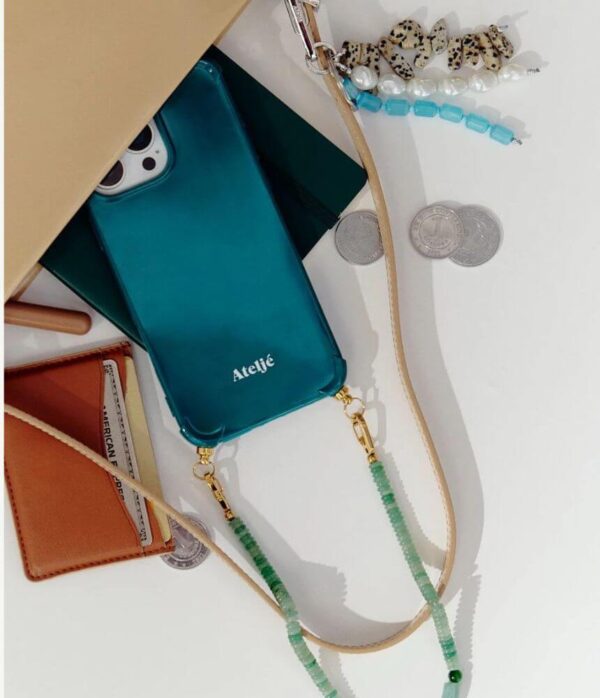 Atelje IPhone case in Teal