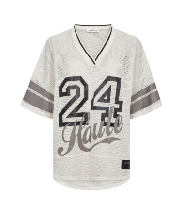 Haute L’amitié Drift Combo Number Tee in Pearl