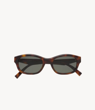 Saint Laurent SL M171-F-003 57 Sunglasses in Havanna Grey
