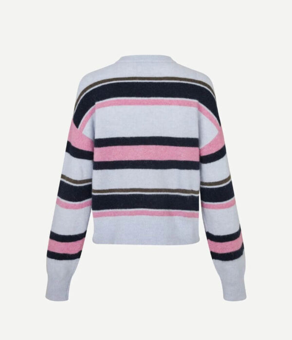 Samsoe Samsoe Sanoura Sweater in Grey Dawn Multi