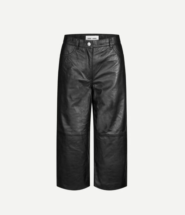Samsoe Samsoe Sharper Culotte Trouser in Black