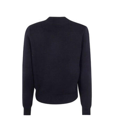 Essentiel Antwerp Jugly Knit Cardigan in Black