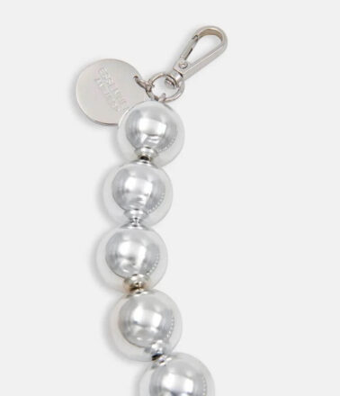 Essentiel Antwerp Jadine Big Balls Chain Charm in Silver Lining