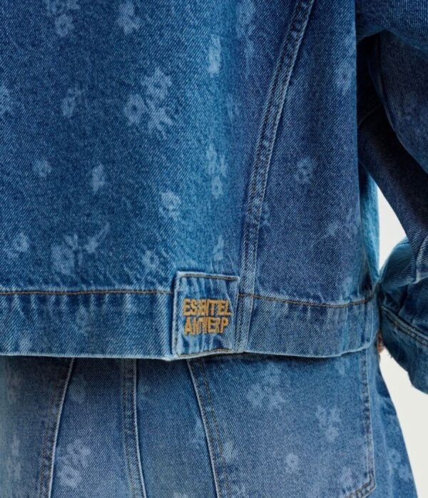 Essentiel Antwerp Jass Denim Jacket in Quiet Pool