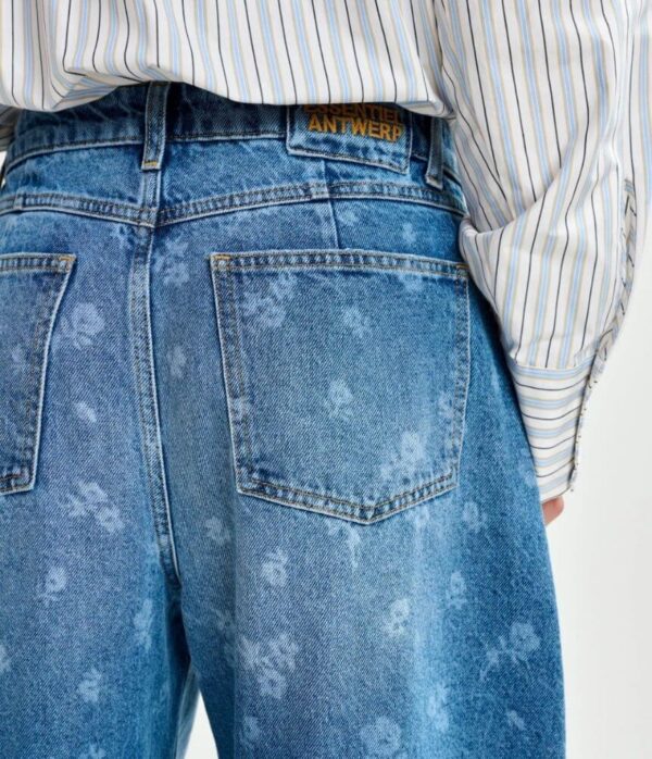 Essentiel Antwerp Barrel Leg Jeans in Quiet Pool