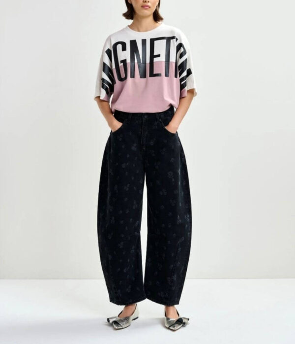 Essentiel Antwerp Barrel Leg Jeans in Black