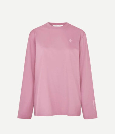 Samsoe Samsoe Sadove Ls T-Shirt in Orchid Stamp