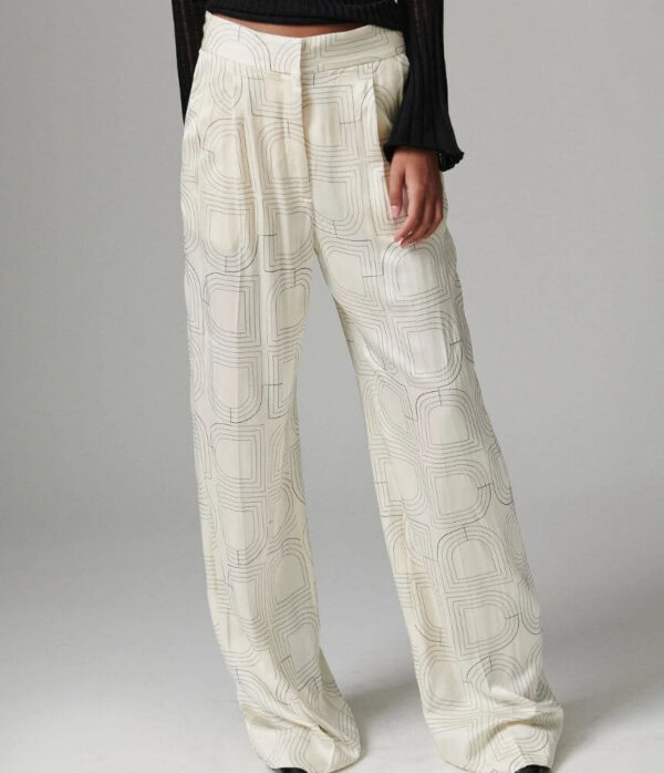 Day Birger Plyma Fluid Viscose Stitch Top in Jet Stream