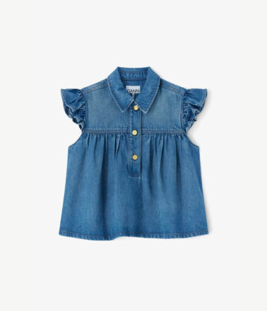 Ganni Light Weight Denim Top