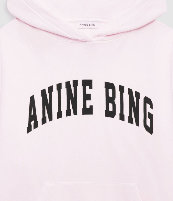 Anine Bing Kacey Sweatpant Monogram Cream
