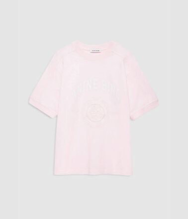 Anine Bing Kacey Sweatpant Monogram Cream