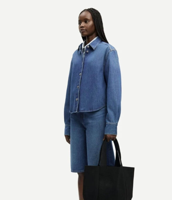 Samsoe Samsoe Sacelia Shirt in Fluid Denim