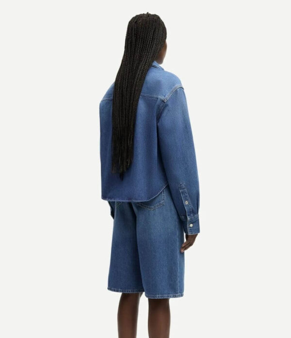 Samsoe Samsoe Sacelia Shirt in Fluid Denim