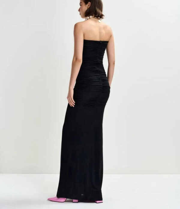 Essentiel Antwerp Jeremi Jersey Fitted Dress in Black