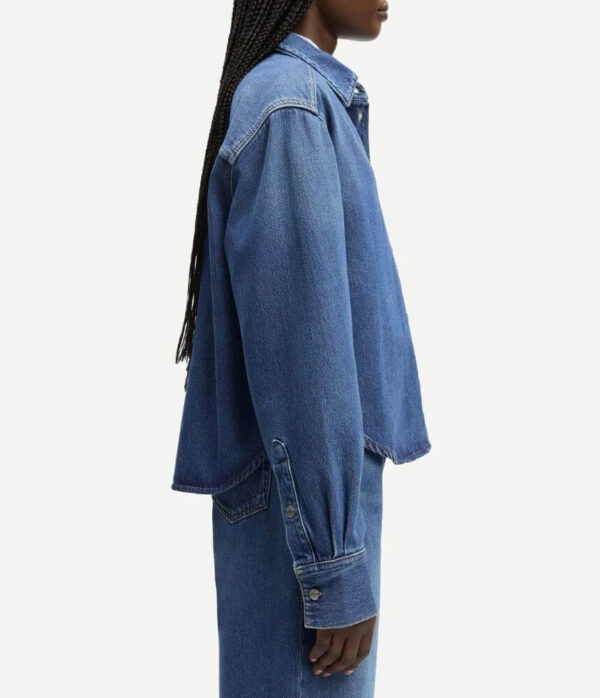 Samsoe Samsoe Sacelia Shirt in Fluid Denim