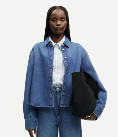Samsoe Samsoe Sacelia Shirt in Fluid Denim