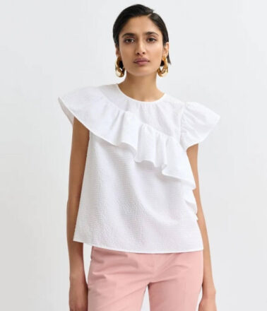 Essentiel Antwerp Jeremi Jersey Fitted Dress in Black