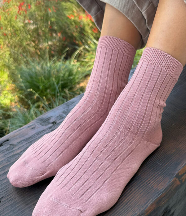 Le Bon Shoppe Her Socks in Desert Rose